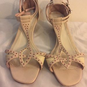 Maloles Hand Made Leather Strap Shoes Sz 40